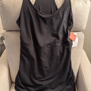 Isabel Maternity by Ingrid & Isabel Black Sleeveless Maternity Tank Dress
